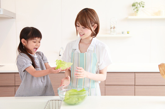 親子で家事