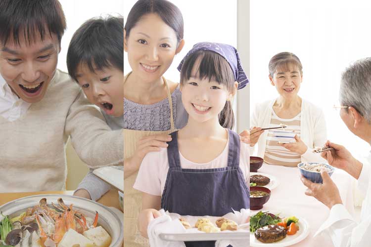 家族の笑顔のイメージ
