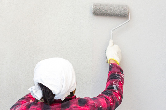 壁塗り